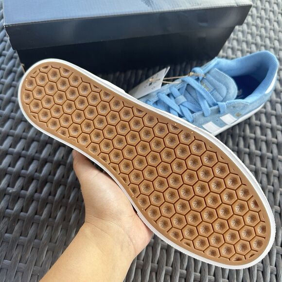 Adidas Busenitz Vulc 2 Men's Skateboarding Shoes Sky Blue White IF2095 - Picture 5 of 16